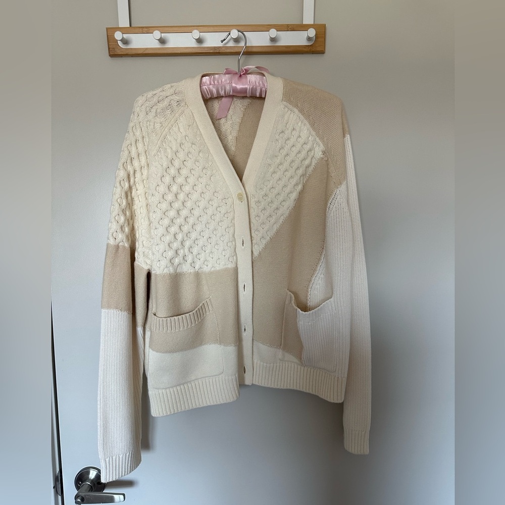 COS Colorblock Cardigan L